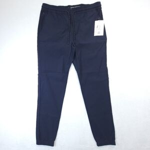 Projek Raw Men's Large Tech Blue Jogger Pants Stretch Breathable Quick Dry NWT